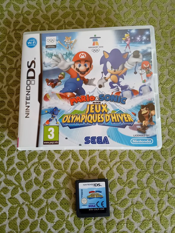 Jeu ds Mario et Sonic