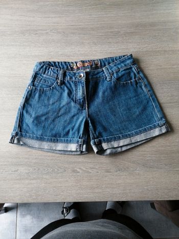 Short en jeans 14 ans