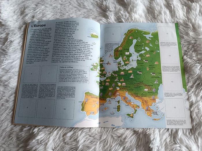 NEUF 1€ Cahier Atlas autocollants _ Le Ballon - photo numéro 6