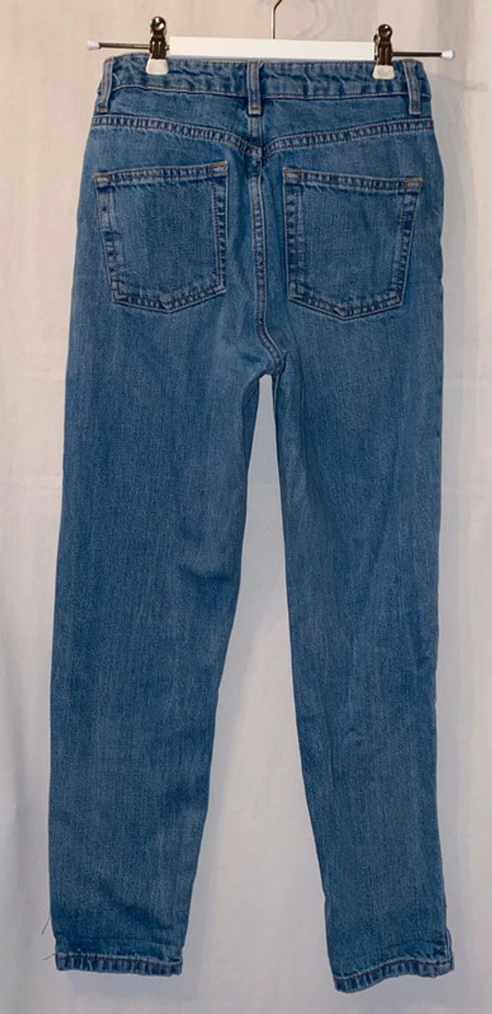 jeans Moto Top Shop coupe Mom taille 26 us deux micro taches sur les poches - photo numéro 5
