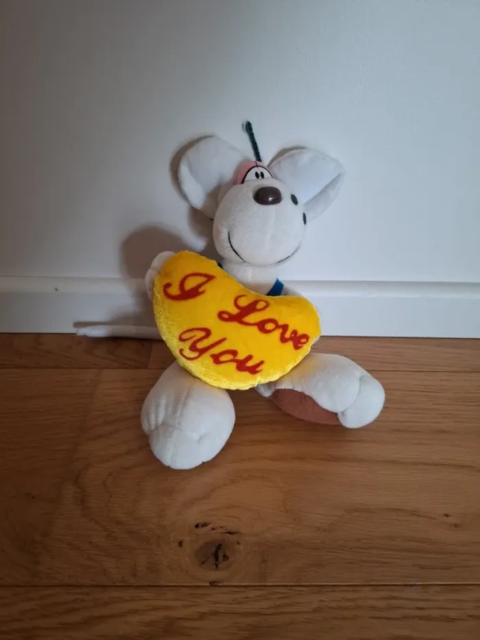 Peluche Diddl I Love You