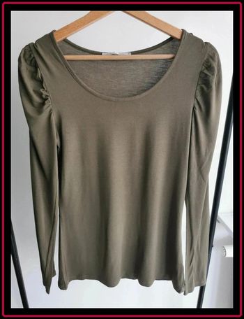 Tee shirt kaki