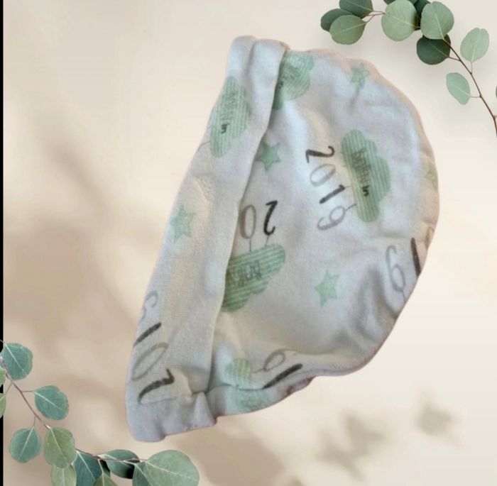 Bonnet de Naissance Bébé - 0-3 Mois - Motif 2019 - photo numéro 2