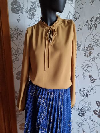 Blouse S moutarde