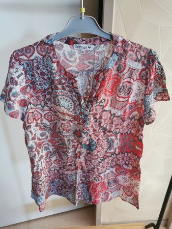 Blouse manches courtes