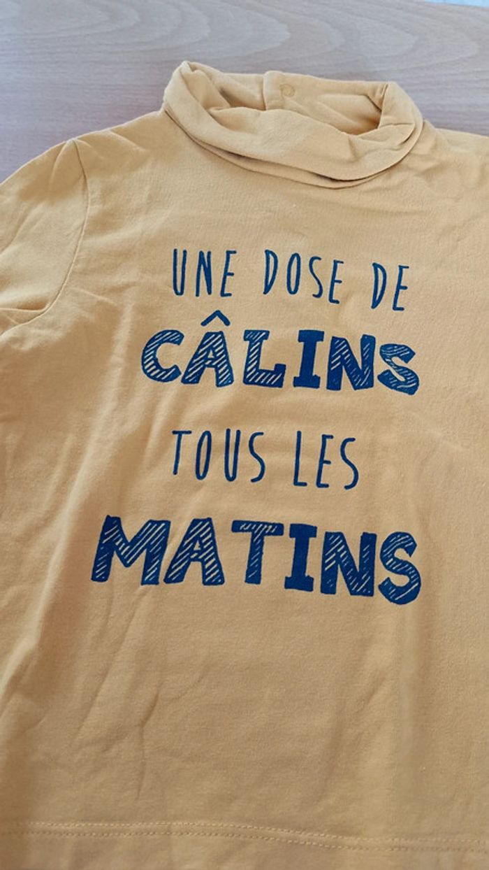 #manu_7896garcon2ans t shirt manches longues - photo numéro 2