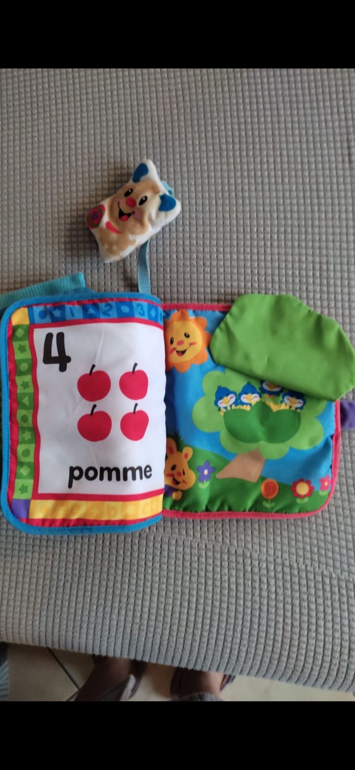 Livre sonore jouet d’éveil bébé chiffre et forme - photo numéro 6