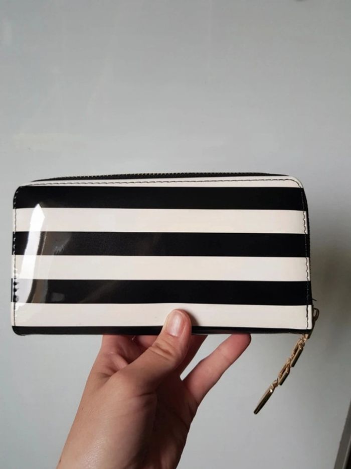 Sac et porte feuille à rayures - photo numéro 14