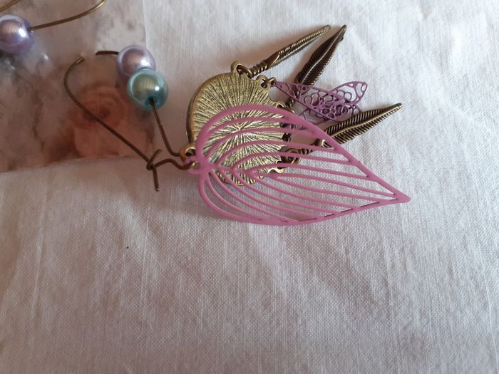 Boucles d'oreilles fantaisie - photo numéro 3