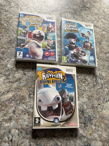 The lapins crétins wii