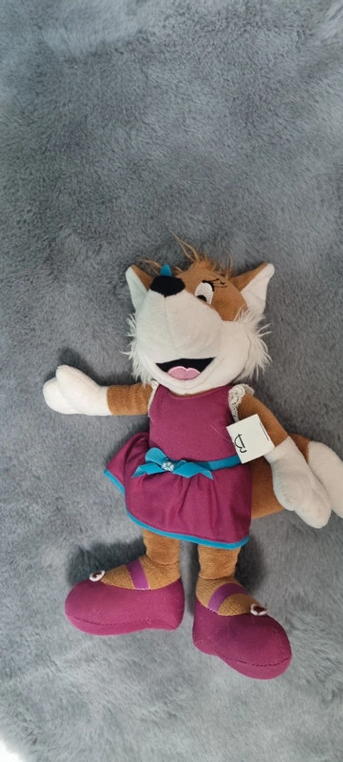 Peluche Lea renarde belambra