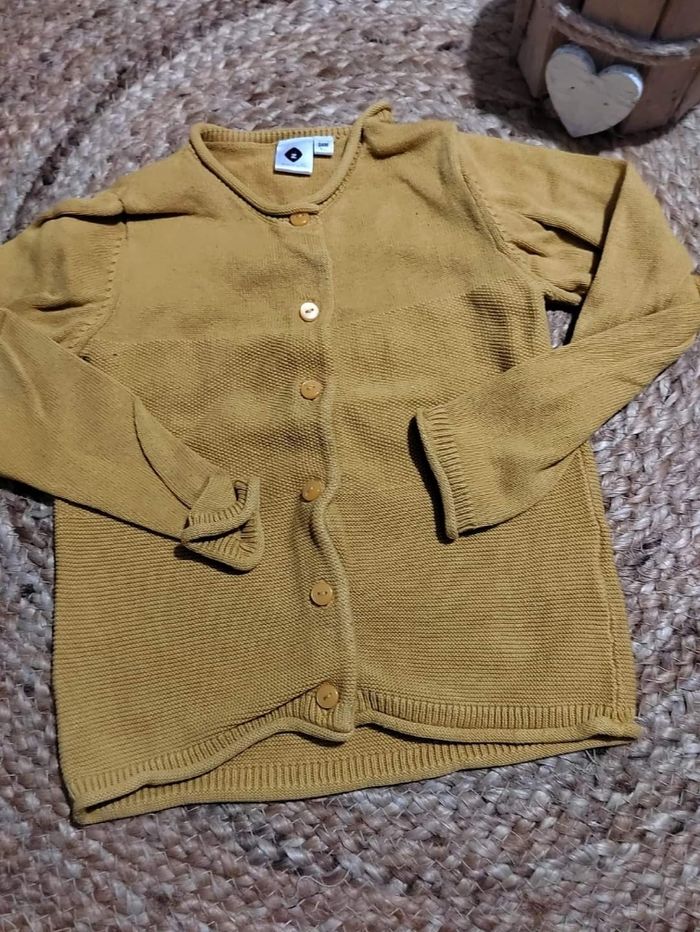 Gilet 24 mois grain de blé