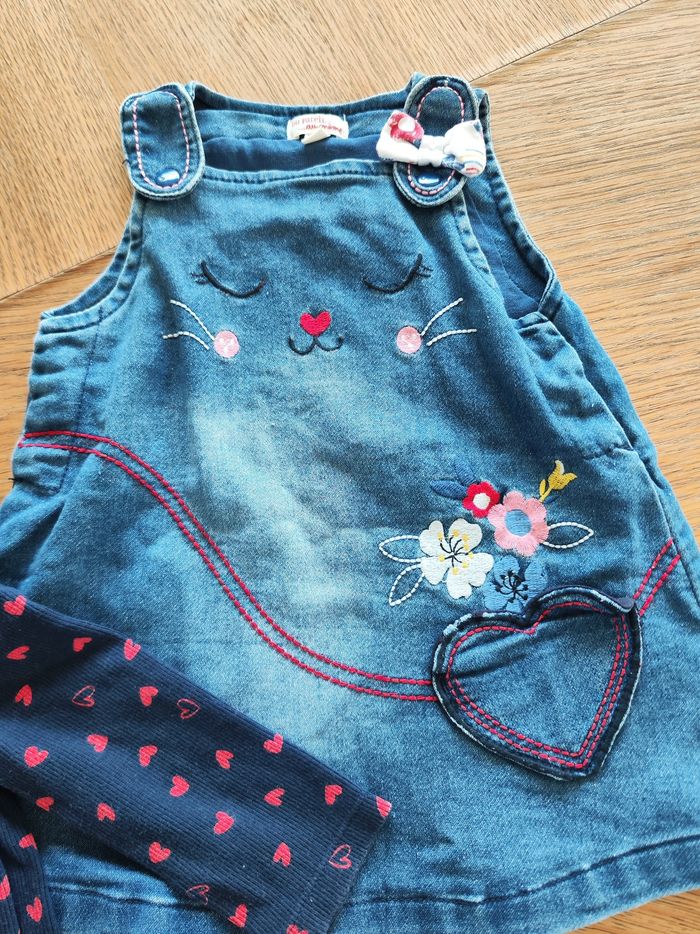 Lot robes fille 12 mois Du pareil au même - photo numéro 3