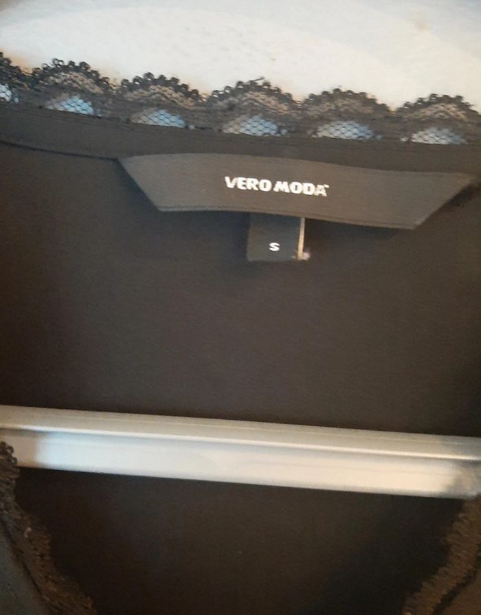 blouses manches longue vero moda noir taille S - photo numéro 4