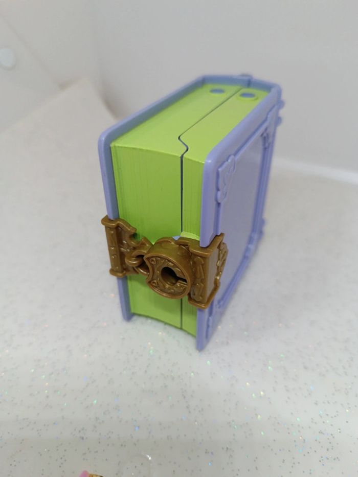 Polly pocket bluebird livre Book toy fun land pays jouet v 5 violet purple playhouse complet vintage - photo numéro 16