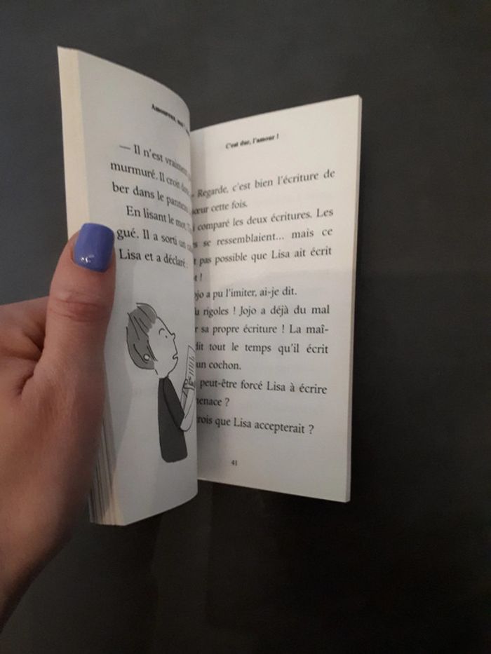Livre lire c'est partir amoureux moi jamais - photo numéro 3