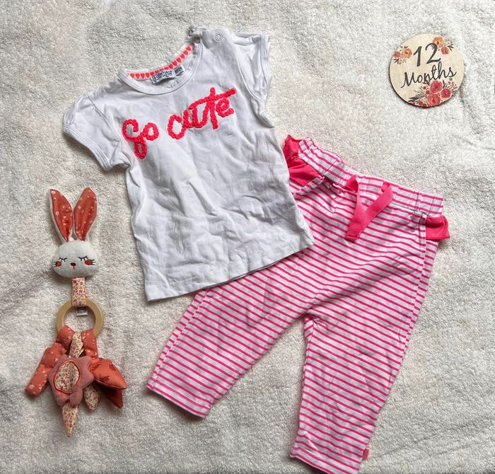 Lot vêtements été bébé fille 12 mois - photo numéro 3