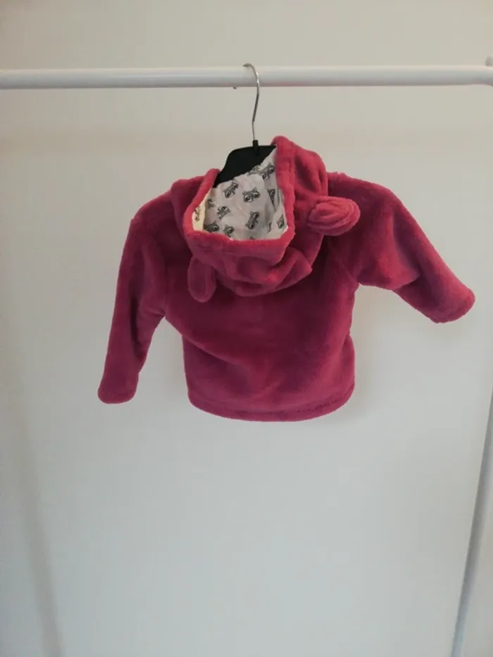 Veste pull polaire 62/68cm - photo numéro 3