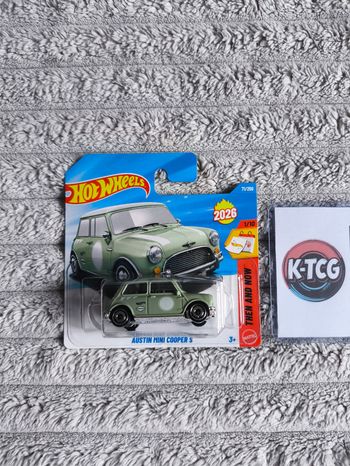 Hot Wheels Austin Mini Cooper S – Then and Now – Icône Rallye Vintage