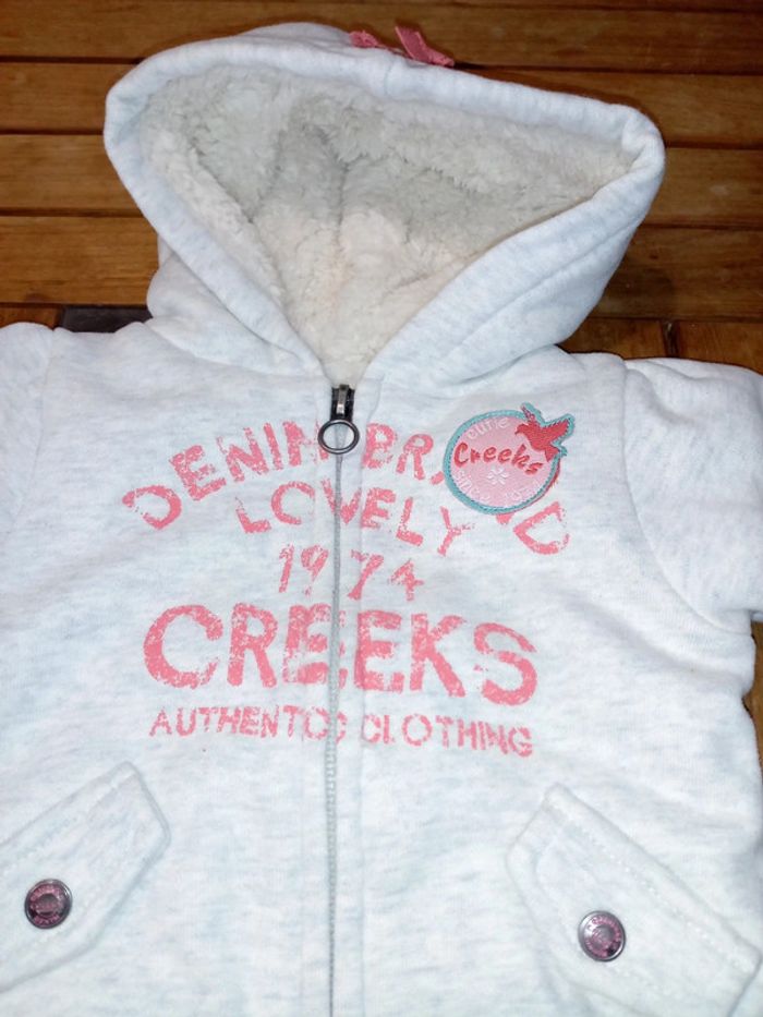 Veste moumoute T6 mois - photo numéro 2