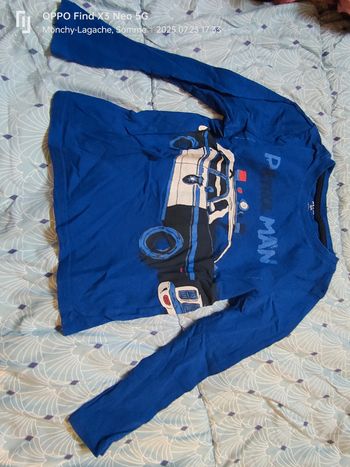 Tee-shirt Kiabi 5ans-108-113cm Réduction jusqu'à -70%