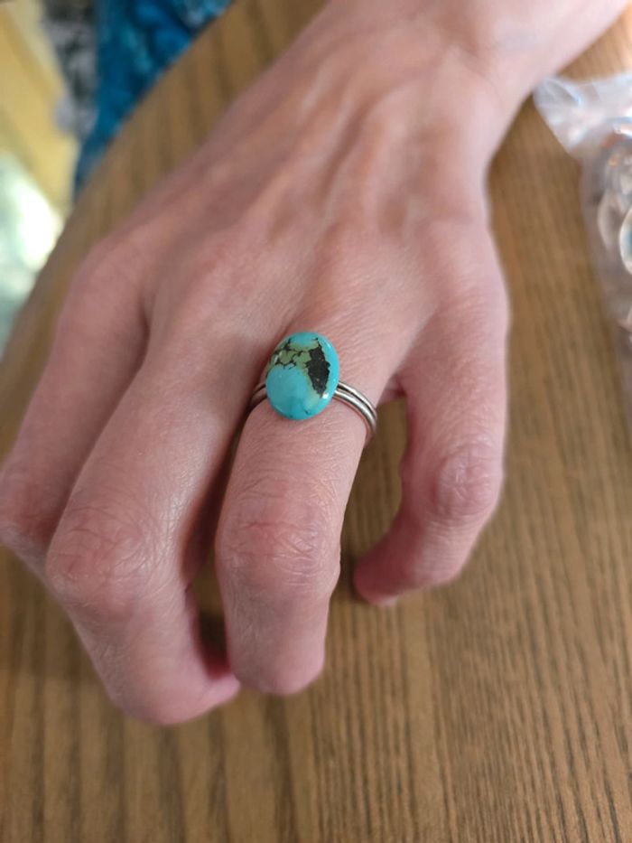 2 Bague argent taille 54