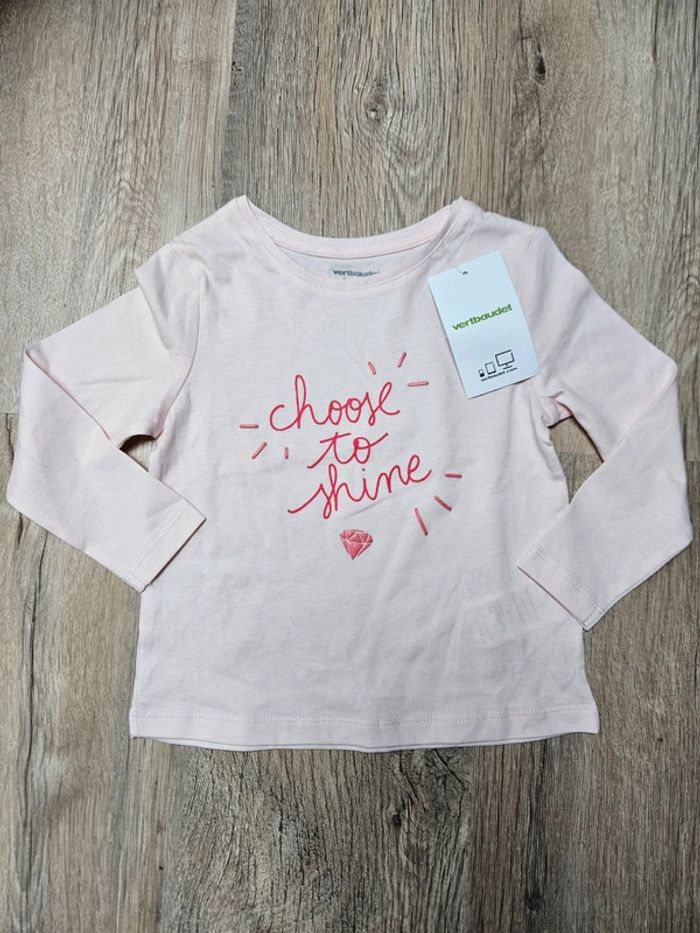 Tee-shirt ML Vertbaudet Taille 3 ans 💎