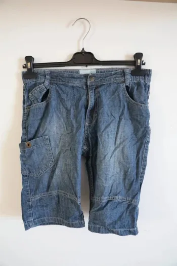 C55 short jeans bleu Sergent Major 14 ans