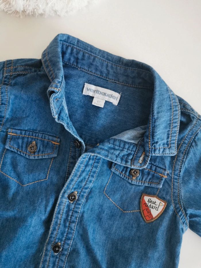 Chemise en jean - photo numéro 2