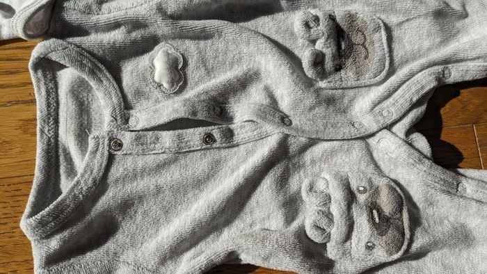 Lot pyjamas 0 mois hiver - photo numéro 3