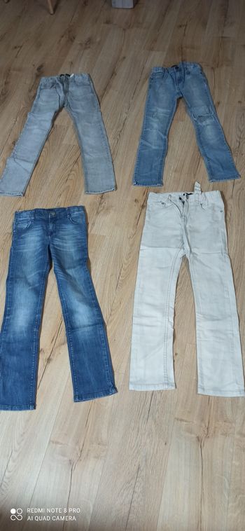 4 jeans slim fit ikks 10 ans