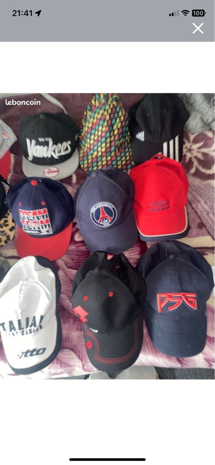 Casquette  PSG/ Adidas/Lakers/Yankees… - photo numéro 2