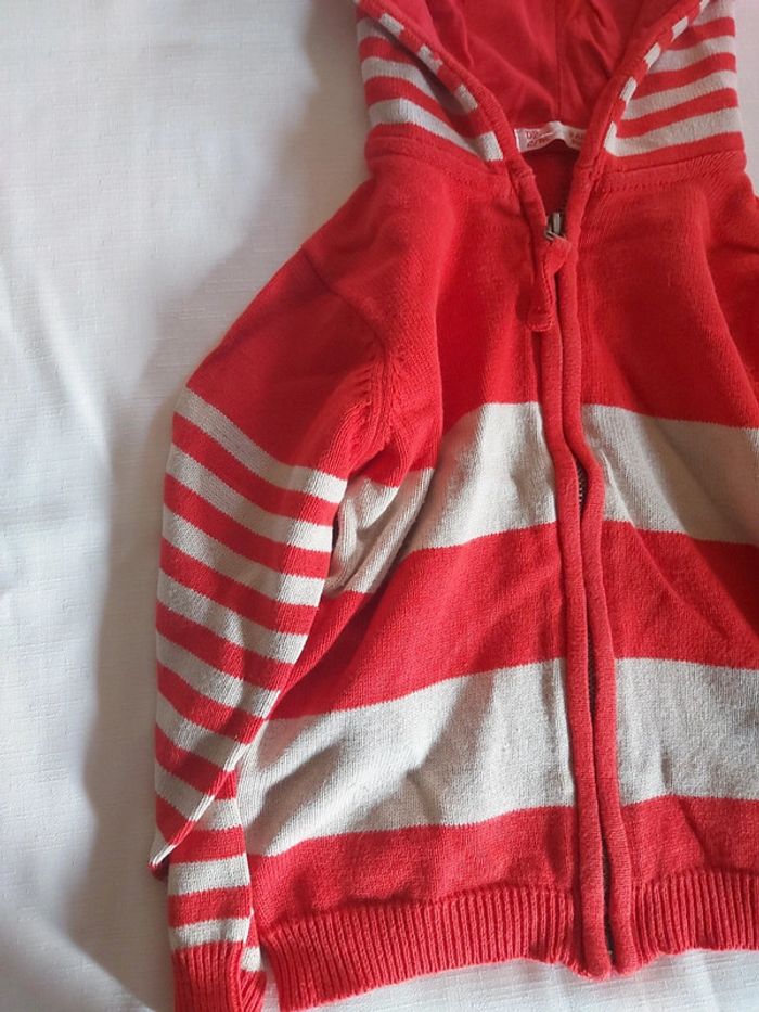 Veste gilet zippée manches longues DPAM - photo numéro 4