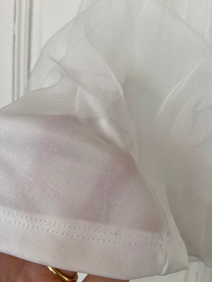 Jupe tutu en tulle crème Vero Moda taille M - photo numéro 3