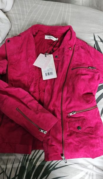 Veste en daim naf naf