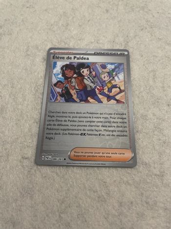 Carte Pokémon Éléve de Paldéa 086/091 Reverse Destinées De Paldéa 4.5 FR