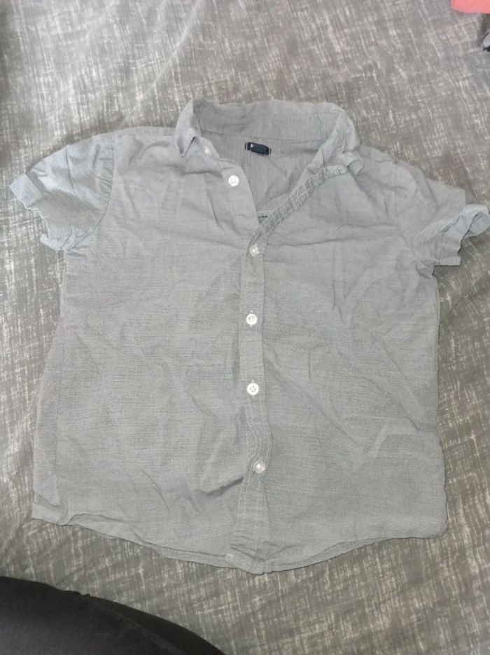 Chemise manches courtes 6 ans