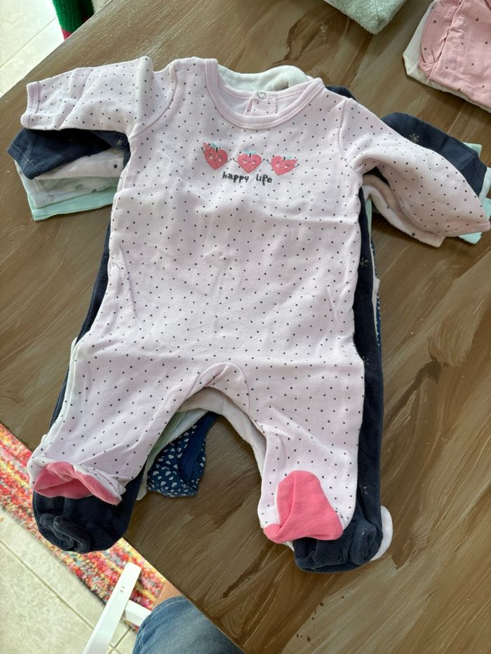 Lot de 7 pyjamas 3 mois - photo numéro 8