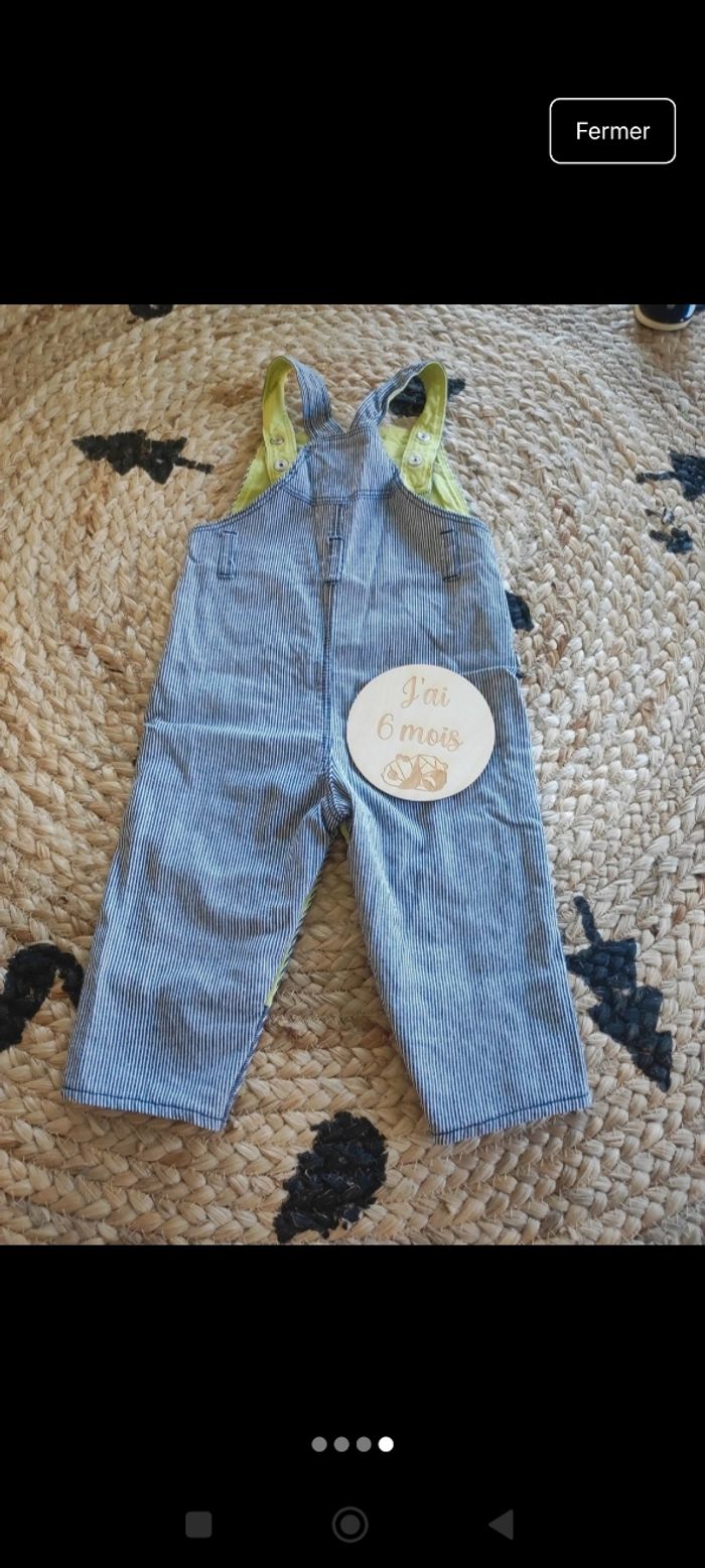 Salopette bébé garçon 6 mois - photo numéro 4