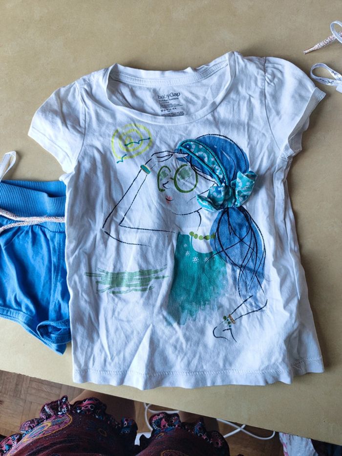 Lot 2 tenues été short t shirts 2/3 ans - photo numéro 10