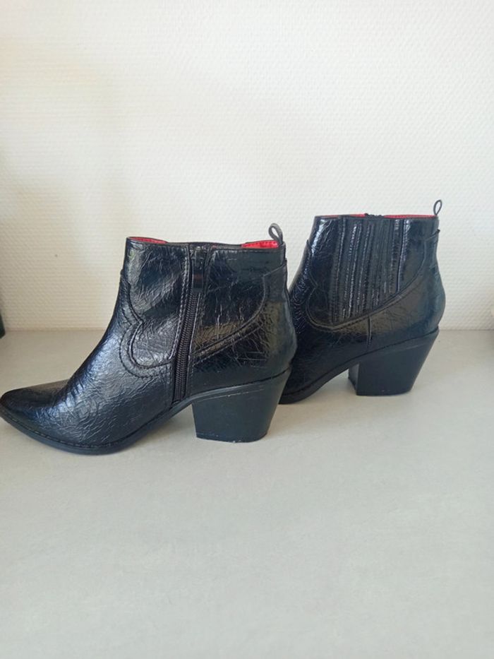 Bottines à talons femme c - photo numéro 3