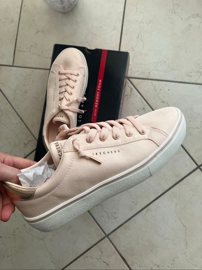 Très belles baskets rose pâle Skechers T.40 🌸 - photo numéro 5