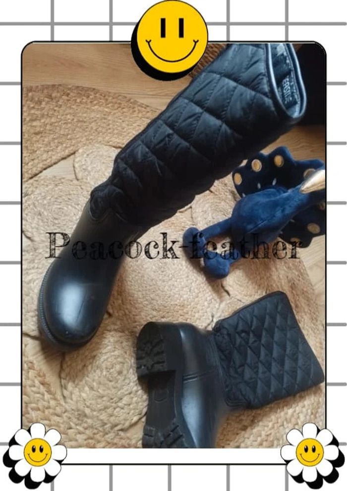 Bottes noires 36 - photo numéro 5
