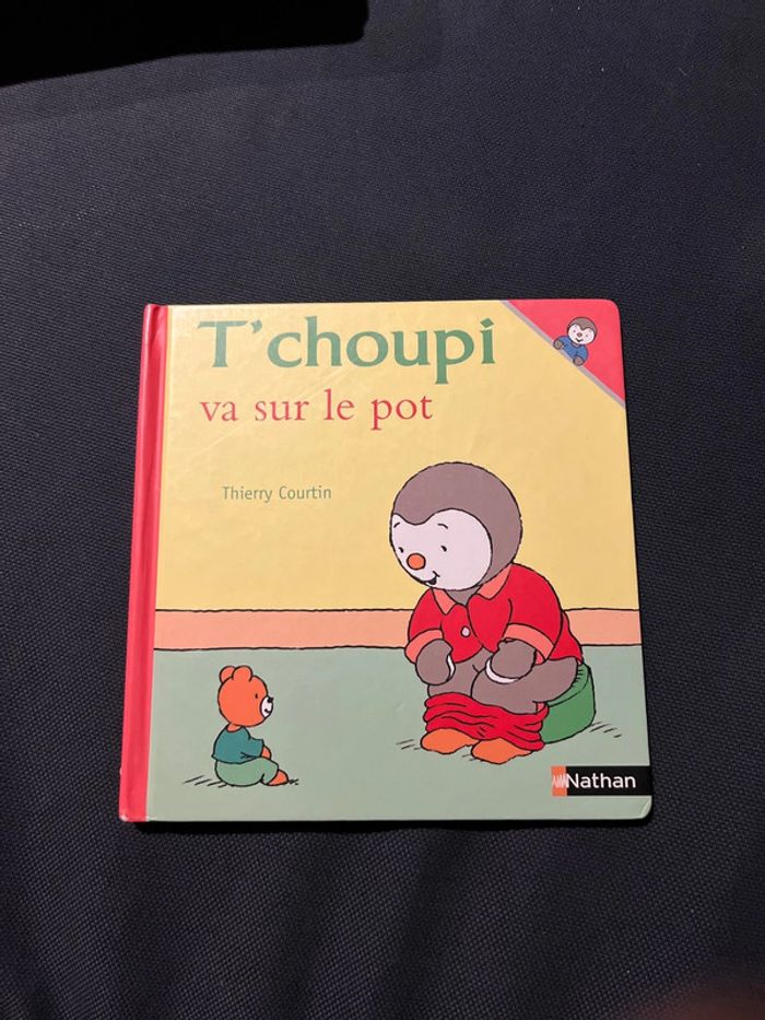 Livre pour enfants tchoupi va sur le pot