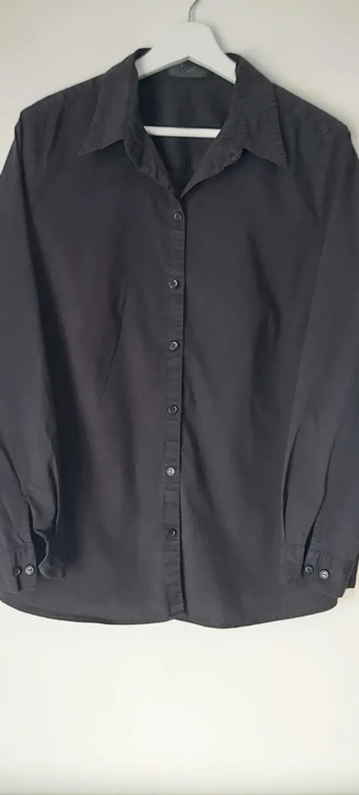 Chemise noire femme taille 42 - photo numéro 2