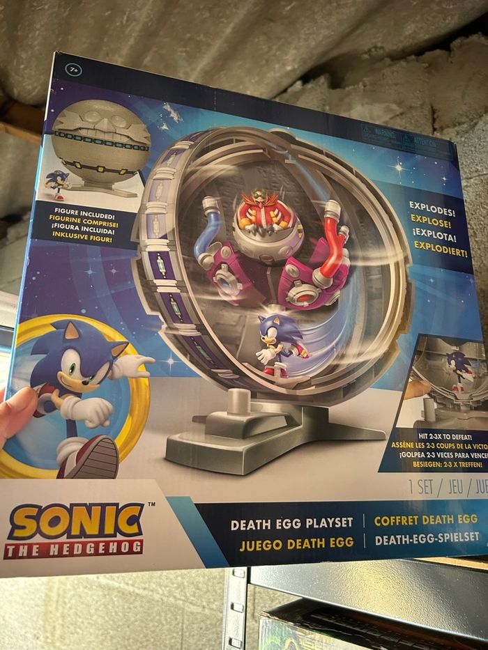 Figurine boule sonic