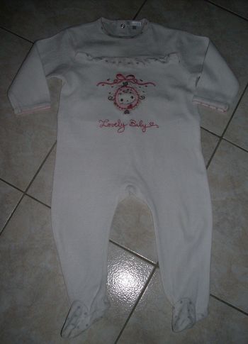 pyjama velours kitchoun 18 mois