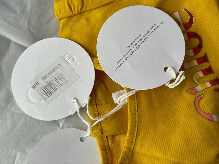 T-shirt pour bébé fille 6 mois Chloé - photo numéro 6