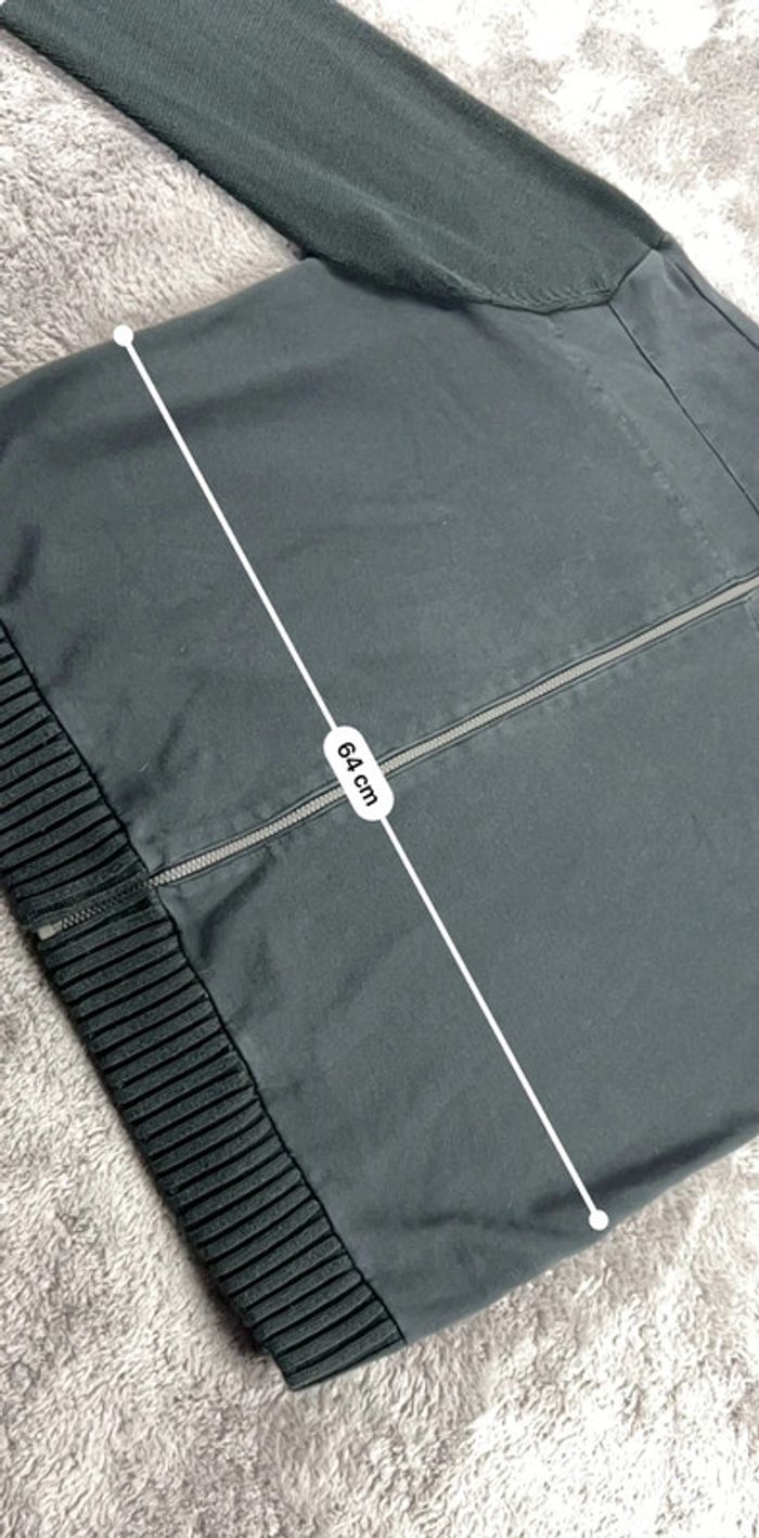 Veste Puma Noire Coton Logo Brodé Taille XXL - photo numéro 4
