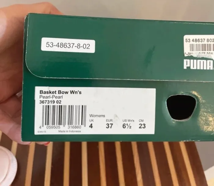 Puma chaussures basket en cuir, rose, femme pointure 37 - photo numéro 9